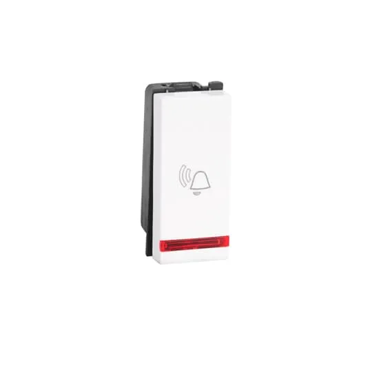 IAS106BLW -6A Bell Switch with Ind.